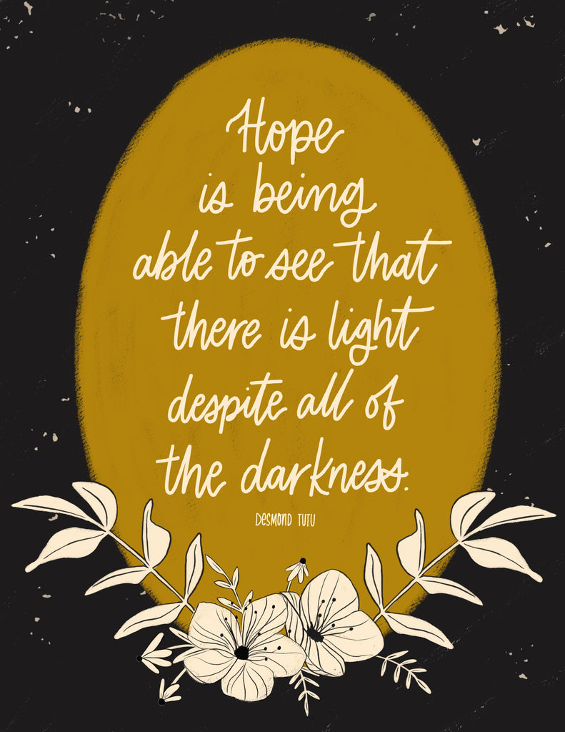 There is Light Despite All the Darkness