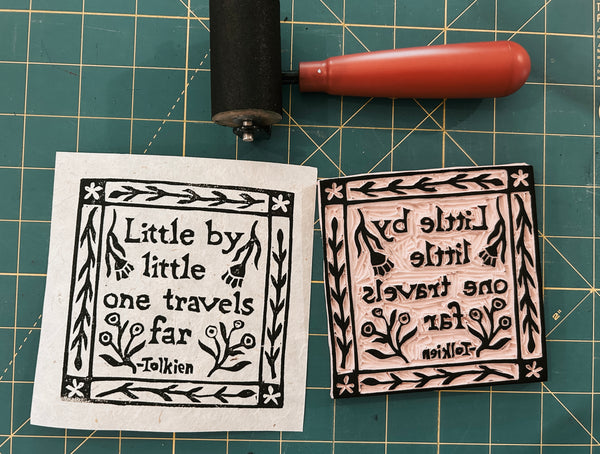 5x5 Tolkien Quote Print