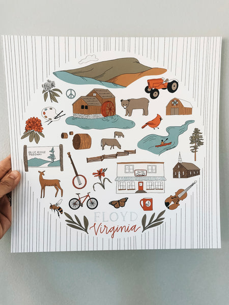 Floyd Virginia- Print