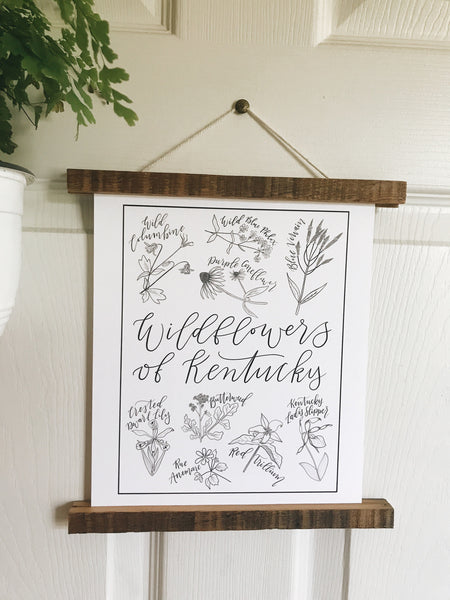 Reclaimed Wood Magnetic Frame 9”