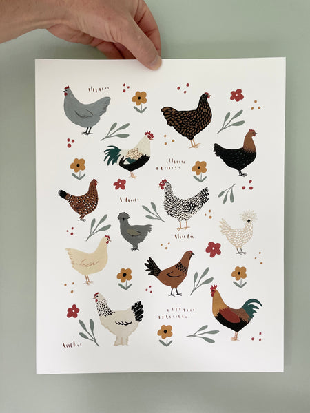 PRINT- Chicken love