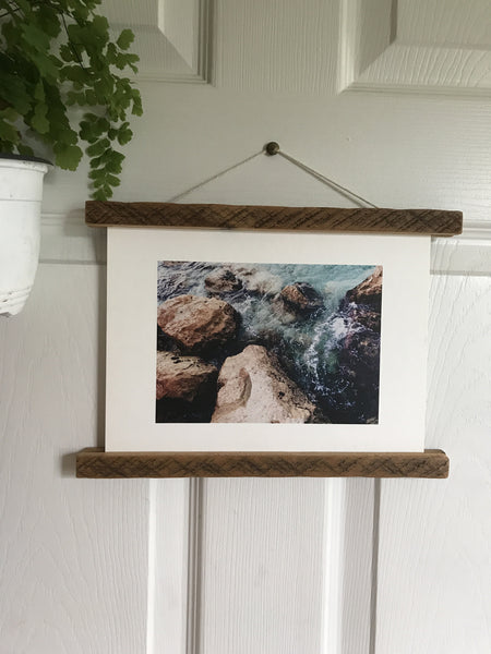 Reclaimed Wood Magnetic Frame 12”