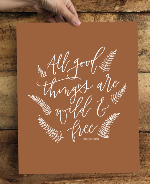 PRINT- All Good Things- 8x10