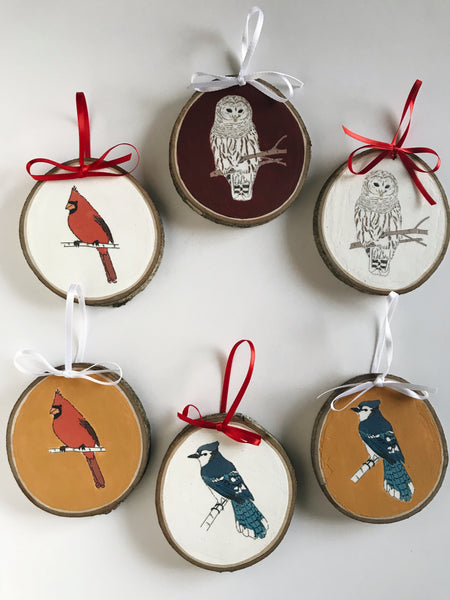 Animal/Insect Illustration Christmas Ornament