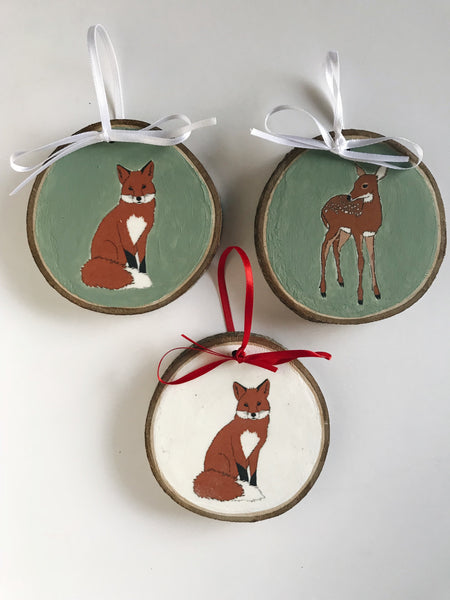 Animal/Insect Illustration Christmas Ornament